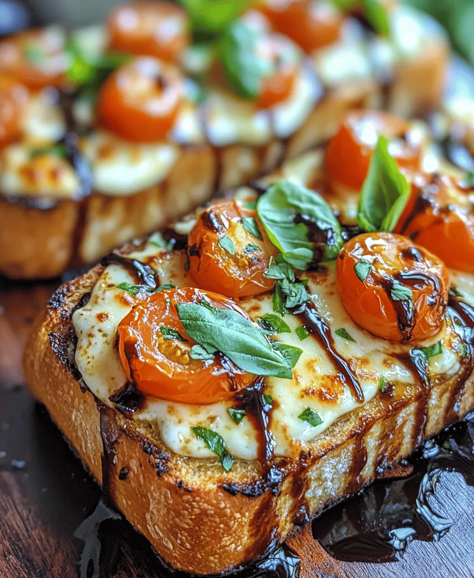 If you're looking for an appetizer or side dish that perfectly encapsulates the essence of Italian cuisine, look no further than Cheesy Garlic Caprese Bread. This delightful dish is a flavorful fusion that combines the richness of melted cheese, the aromatic charm of garlic, and the freshness of basil and tomatoes, all elegantly layered atop a crusty baguette. Not only does it serve as an impressive starter for gatherings, but it also makes for a satisfying snack when you want to indulge yourself.