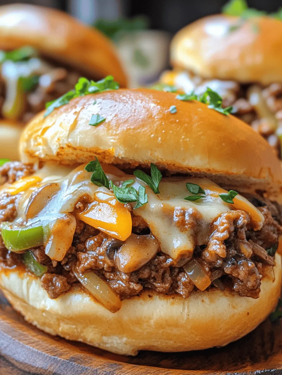 There's something undeniably comforting about a classic Sloppy Joe. This American staple, characterized by its savory ground beef, tangy sauce, and messy appeal, has been a beloved choice for busy families and casual gatherings for decades. The joy of biting into a soft bun filled with a flavorful meat mixture provides a nostalgic experience that resonates with many. But what if you could take this classic dish and give it a unique twist? Enter the Philly Cheesesteak Sloppy Joe, a delightful fusion that combines the hearty essence of Sloppy Joes with the iconic flavors of a Philly cheesesteak.