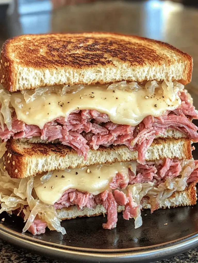 The Reuben sandwich is not just a meal; it's a cultural icon that has captured the hearts and appetites of food lovers across the globe. Originating from the United States, the Reuben is a delightful combination of flavors and textures, making it a classic choice for anyone looking for a comforting, satisfying dish. Traditionally composed of corned beef, Swiss cheese, sauerkraut, and Russian or Thousand Island dressing, all nestled between slices of rye bread, this sandwich has become a staple in delis and restaurants alike.