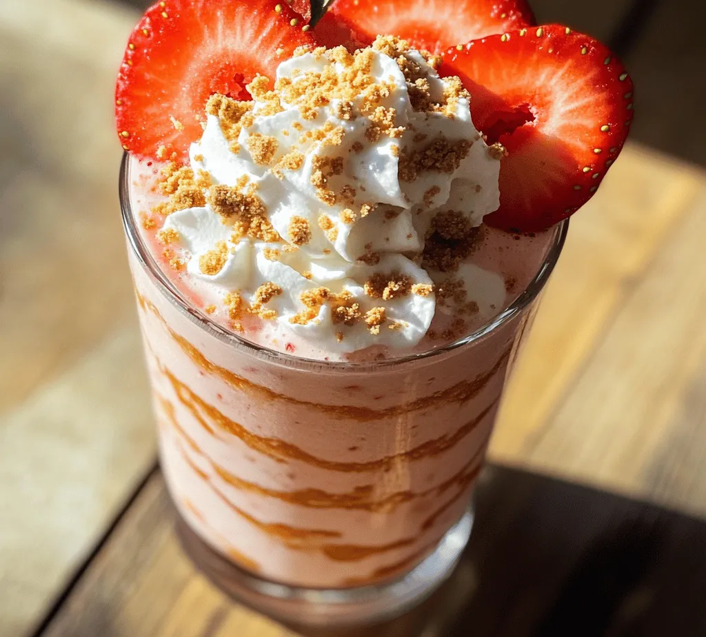 Imagine a warm, sunny day when all you crave is something refreshing yet indulgent. Enter the Strawberry Cheesecake Milkshake—a delightful fusion of sweet strawberries, creamy cheesecake, and smooth ice cream that tantalizes the taste buds. This luscious milkshake is not just a treat; it’s a celebration of flavors that brings back fond memories of summer picnics and cozy family gatherings. The blend of fresh strawberries and rich cheesecake essence creates an irresistible drink that is both satisfying and refreshing.