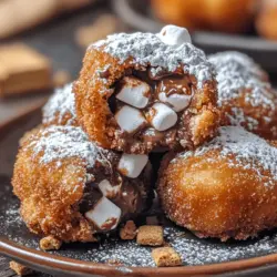 Before diving into the preparation of Fried S'mores Bombs, it's essential to understand the key components that make this treat so irresistible. Each ingredient plays a vital role in achieving the perfect flavor and texture.