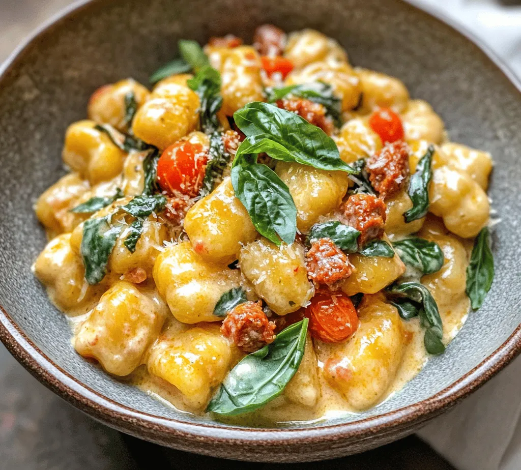 Creamy Chorizo Gnocchi is more than just a dish; it's a comforting embrace on a plate. This delightful combination of pillowy potato gnocchi, spicy chorizo sausage, and a rich, velvety cream sauce makes for an irresistible meal that warms the soul. As autumn approaches and the days grow shorter, this dish stands out as a perfect choice for cozy dinners, family gatherings, or even an indulgent weeknight treat.