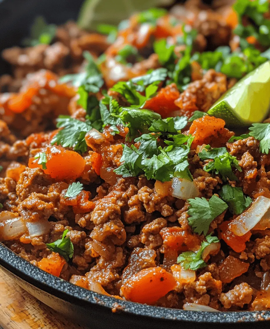 Homemade taco meat is the heart and soul of any taco night, transforming a simple gathering into a delicious feast. Whether you’re hosting friends for a casual dinner or preparing a family meal, the right taco meat can elevate your tacos to new heights. Making taco meat from scratch comes with a plethora of benefits — the ability to control the ingredients, adjust the flavor profile to your liking, and customize the spice levels to suit every palate. This ultimate taco meat recipe is versatile and caters to a range of dietary preferences, offering options for both beef and turkey, ensuring everyone can enjoy a delicious taco experience.