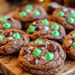 Delve into the world of delectable desserts with our Andes Mint Chocolate Cookies. This recipe is a perfect blend of rich chocolate and refreshing mint, making it an irresistible treat for cookie enthusiasts and mint lovers alike. With simple ingredients and straightforward steps, you can whip up a batch that will leave your friends and family craving more. Whether it's for a cozy family gathering or a festive celebration, these cookies promise to impress.