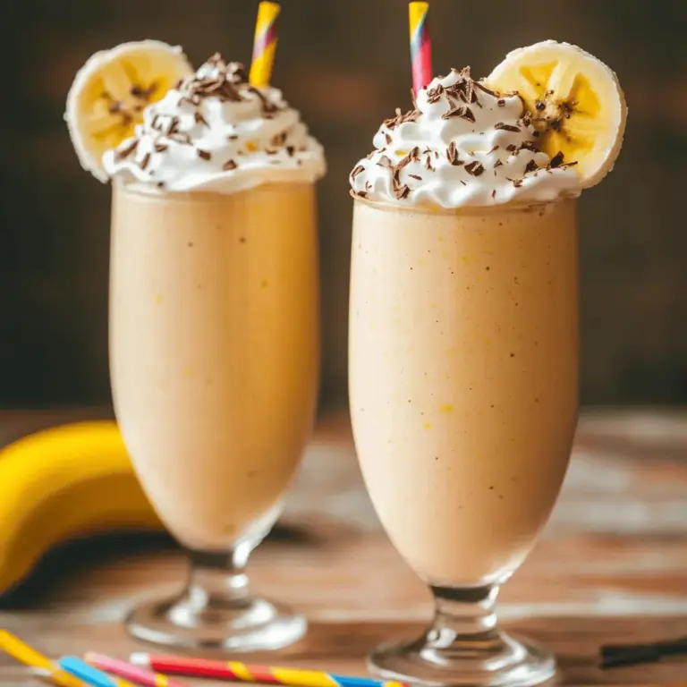 If you're looking for a quick and satisfying treat that brings together the sweet, comforting flavors of ripe bananas with a smooth, creamy texture, then the Creamy Banana Bliss Milkshake is the perfect choice. This delicious milkshake is not only a hit among kids but also a favorite among adults who appreciate a refreshing beverage that feels indulgent yet is simple to make. The combination of bananas and creamy ingredients makes this milkshake a delightful experience that is hard to resist.