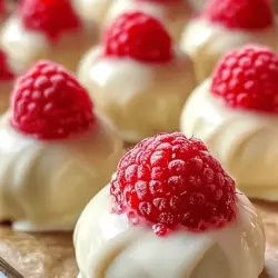 Desserts have an incredible ability to evoke joy and celebration, and few treats capture this essence as beautifully as White Chocolate Raspberry Cheesecake Balls. These delightful bite-sized desserts combine the rich creaminess of cheesecake with the tartness of fresh raspberries, all encased in a luscious white chocolate coating. Whether you're hosting a festive gathering or simply indulging in a sweet treat at home, these cheesecake balls promise to impress with their flavor and presentation.