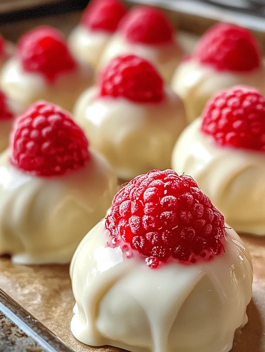 Desserts have an incredible ability to evoke joy and celebration, and few treats capture this essence as beautifully as White Chocolate Raspberry Cheesecake Balls. These delightful bite-sized desserts combine the rich creaminess of cheesecake with the tartness of fresh raspberries, all encased in a luscious white chocolate coating. Whether you're hosting a festive gathering or simply indulging in a sweet treat at home, these cheesecake balls promise to impress with their flavor and presentation.