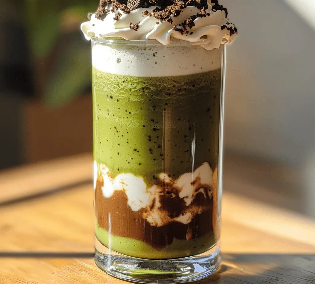 In the world of refreshing beverages, few creations are as delightful as a Cookies & Cream Matcha Frappe. This unique drink combines the earthy, vibrant flavors of matcha green tea with the indulgent sweetness of cookies and cream, resulting in a treat that's perfect for any occasion. Whether you're looking for a quick afternoon pick-me-up or a fun dessert for a gathering, this frappe is simple to make and sure to impress. The rich green color of matcha not only enhances the visual appeal of the drink but also offers a myriad of health benefits, making it a guilt-free indulgence.