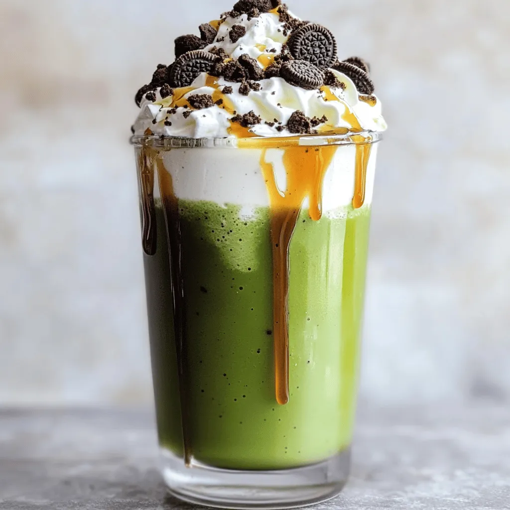 In the world of refreshing beverages, few creations are as delightful as a Cookies & Cream Matcha Frappe. This unique drink combines the earthy, vibrant flavors of matcha green tea with the indulgent sweetness of cookies and cream, resulting in a treat that's perfect for any occasion. Whether you're looking for a quick afternoon pick-me-up or a fun dessert for a gathering, this frappe is simple to make and sure to impress. The rich green color of matcha not only enhances the visual appeal of the drink but also offers a myriad of health benefits, making it a guilt-free indulgence.