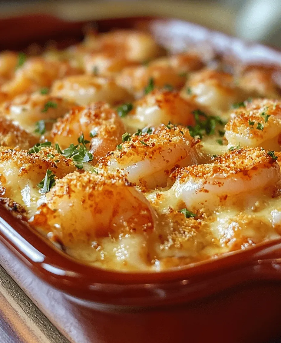 Garlic shrimp gratin is a delightful seafood dish that beautifully marries the flavors of succulent shrimp with the rich, aromatic essence of garlic, all baked to golden perfection. This dish not only highlights the natural sweetness of the shrimp but also showcases the versatility of gratin cooking techniques, which have become increasingly popular in home kitchens across the globe. As people look for ways to elevate their cooking, garlic shrimp gratin stands out as a perfect option, offering both indulgence and comfort in every bite.