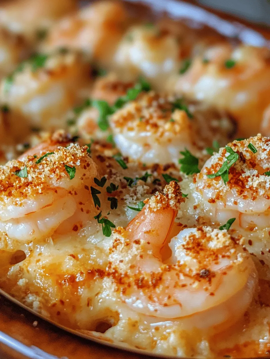 Garlic shrimp gratin is a delightful seafood dish that beautifully marries the flavors of succulent shrimp with the rich, aromatic essence of garlic, all baked to golden perfection. This dish not only highlights the natural sweetness of the shrimp but also showcases the versatility of gratin cooking techniques, which have become increasingly popular in home kitchens across the globe. As people look for ways to elevate their cooking, garlic shrimp gratin stands out as a perfect option, offering both indulgence and comfort in every bite.