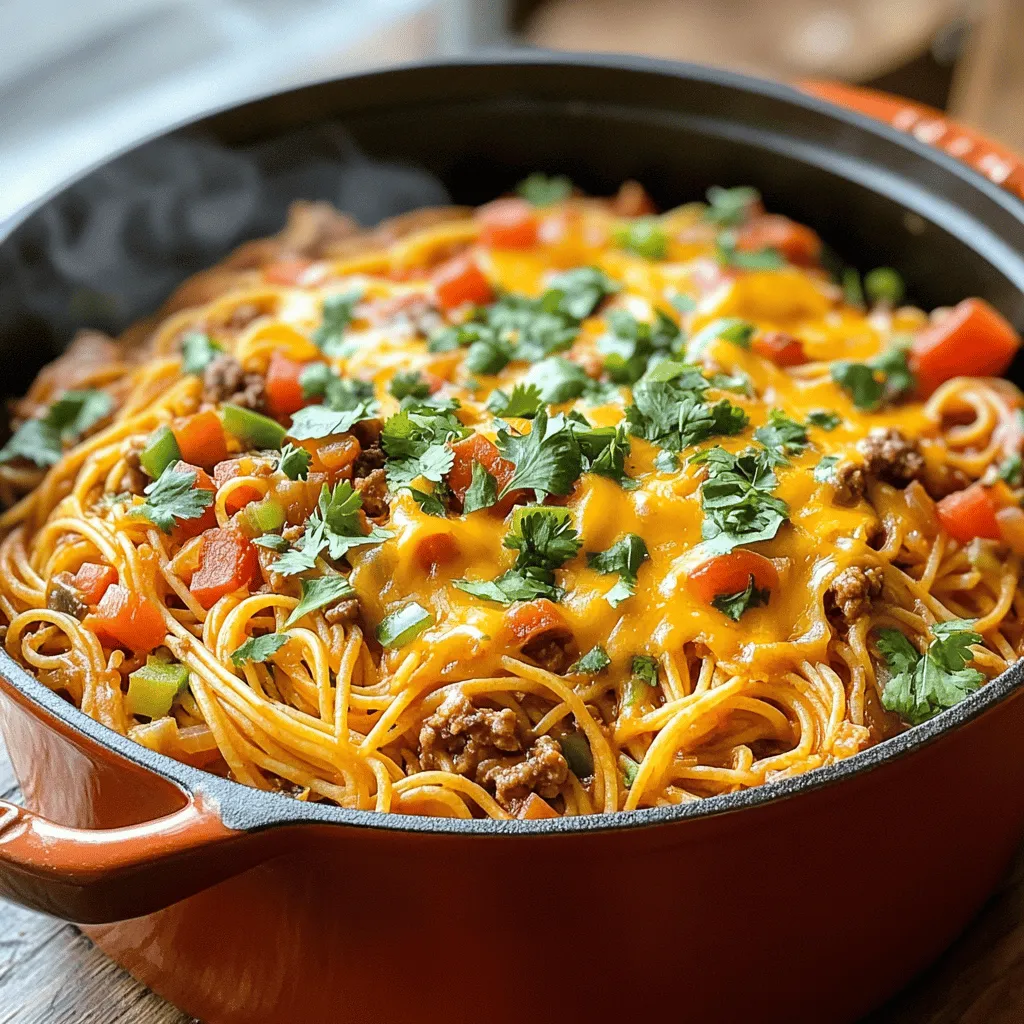 In recent years, one-pot meals have surged in popularity among home cooks, and for good reason. These meals not only streamline the cooking process but also minimize cleanup, making them a favorite choice for busy families. Among the many one-pot recipes available, Taco Spaghetti stands out as a delicious fusion dish that combines the comforting essence of spaghetti with the zesty flavors of traditional tacos. This dish is an innovative way to bring together two culinary worlds, and its adaptability makes it a great fit for any occasion.