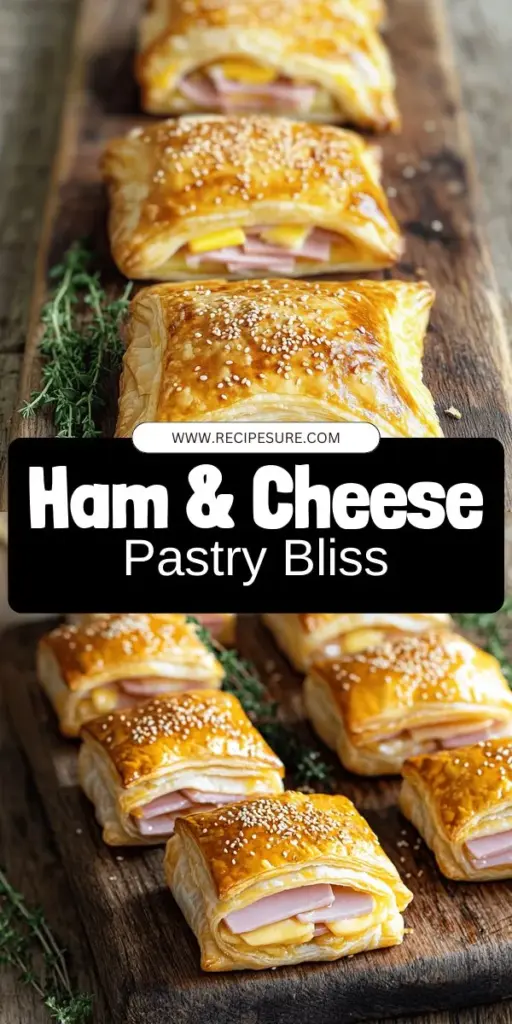 Indulge in the deliciousness of Ham & Cheese Puff Pastry Delight, a perfect recipe for any occasion! This savory snack combines flaky puff pastry, savory ham, and rich cheese for an irresistible treat everyone will love. With simple ingredients and easy steps, you can create a mouthwatering dish that impresses at brunch or parties. Click to explore the full recipe and bring this culinary delight to your kitchen today!