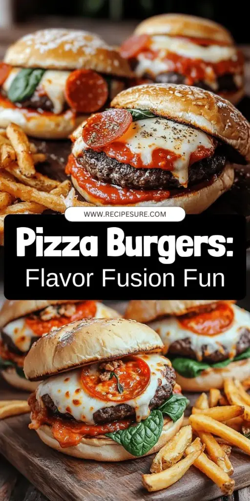 Indulge in the mouthwatering world of Pizza Burgers, where the best of pizza meets the juiciness of burgers! This delicious fusion recipe is perfect for any occasion, from family dinners to casual gatherings. Discover how to customize your own Pizza Burgers with flavorful toppings, seasonings, and even healthier alternatives. Click through to explore easy step-by-step instructions and unleash your culinary creativity today!