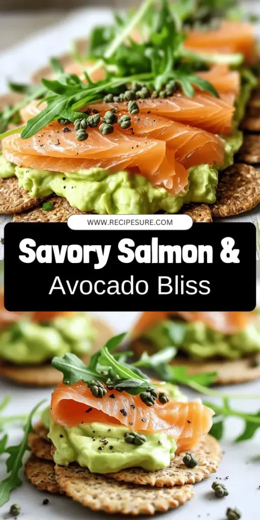 Indulge in the delicious Smoked Salmon Saint with Avocado Cream, a healthy and flavorful dish perfect for any meal! This easy recipe features creamy avocado paired with rich smoked salmon, creating a gourmet experience at home. Packed with omega-3 fatty acids and nutrients, it's both satisfying and nutritious. Ready to impress your family and friends? Click through to discover the full recipe and bring gourmet dining to your table!