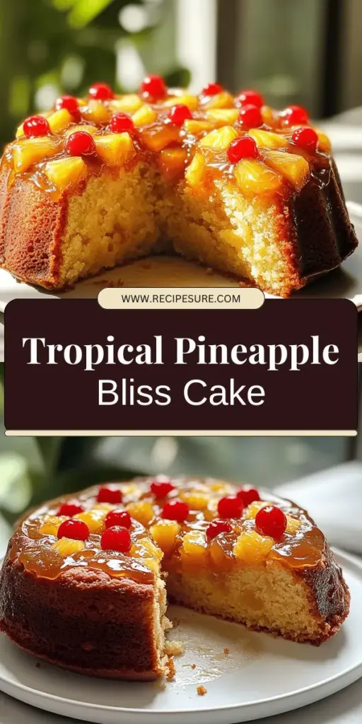 Experience a taste of paradise with our Tropical Delight: Pineapple Upside Down Bundt Cake recipe! This moist and flavorful cake combines crushed pineapple with rich brown sugar and buttery goodness, perfect for any celebration. Easy to make and visually stunning, it’s sure to impress your family and friends. Click through to explore the step-by-step guide and discover tips to elevate your baking game. Indulge in this delicious tropical treat today!