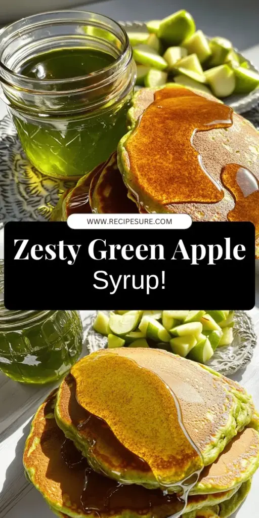 Elevate your culinary creations with a delightful homemade green apple syrup! This easy recipe showcases the unique tartness of green apples, perfect for drizzling over pancakes, enhancing salads, or mixing into cocktails. Discover the simple steps to create this refreshing syrup and learn about its health benefits. Ready to impress your taste buds? Click to explore the full recipe and uncover endless serving ideas for your kitchen!