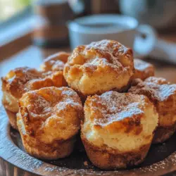 If you’re looking to elevate your breakfast game, look no further than Cinnamon Sugar French Toast Muffins. This delightful recipe combines the warm, comforting flavors of traditional French toast into a fun, portable muffin form. Imagine waking up to the enticing aroma of cinnamon wafting through your kitchen, only to discover that breakfast is not just delicious but also incredibly easy to prepare. These muffins are perfect for those busy mornings when you want something quick yet satisfying or for leisurely brunches where you can impress your family and friends without spending hours in the kitchen.