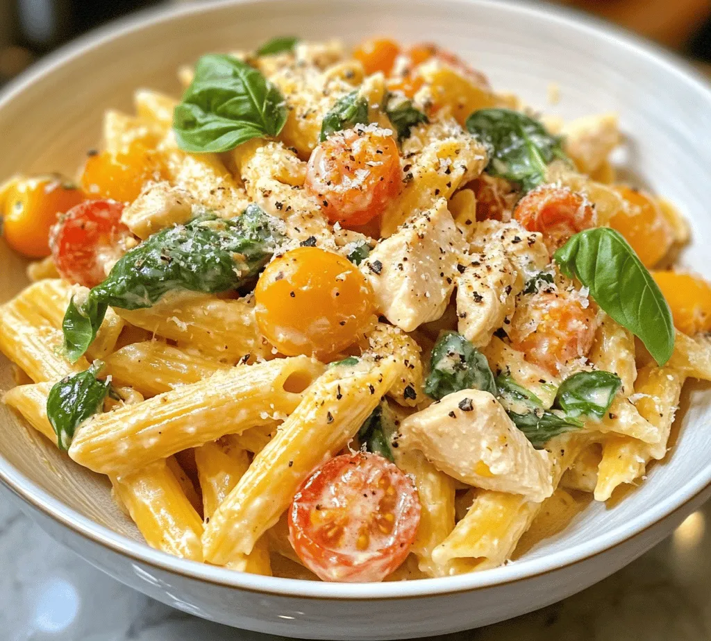 If you're looking for a dish that perfectly marries comfort and sophistication, look no further than Creamy Ricotta Chicken Pasta. This delightful recipe boasts a luscious, creamy sauce that envelops tender pieces of chicken and pasta, creating a meal that is both indulgent and satisfying. The secret to its appeal lies in the combination of fresh ingredients and the harmonious blend of flavors, making it a favorite among home cooks and food enthusiasts alike.