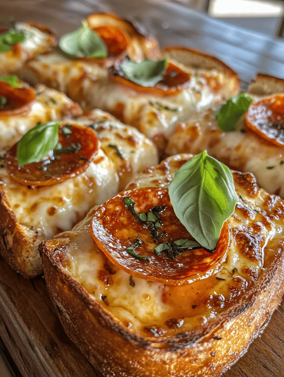 If you're searching for a fun and innovative twist on traditional pizza, look no further than Texas Toast Garlic Bread Pizza. This dish combines the beloved characteristics of pizza with the satisfying crunch and flavor of Texas toast, making it an irresistible option for family dinners, movie nights, or casual get-togethers. With its easy preparation and the ability to customize toppings to fit your preferences, this recipe is sure to become a staple in your kitchen.