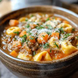 As the temperature begins to drop, there’s nothing quite like a warm bowl of soup to bring comfort and nourishment. Among the myriad of soup options, Hearty Sausage Tortellini Soup stands out as a beloved favorite, combining rich flavors and satisfying textures that leave you feeling cozy and content. This dish is not just a meal; it’s an experience that warms the soul, making it an ideal choice for family dinners or a comforting solo meal.
