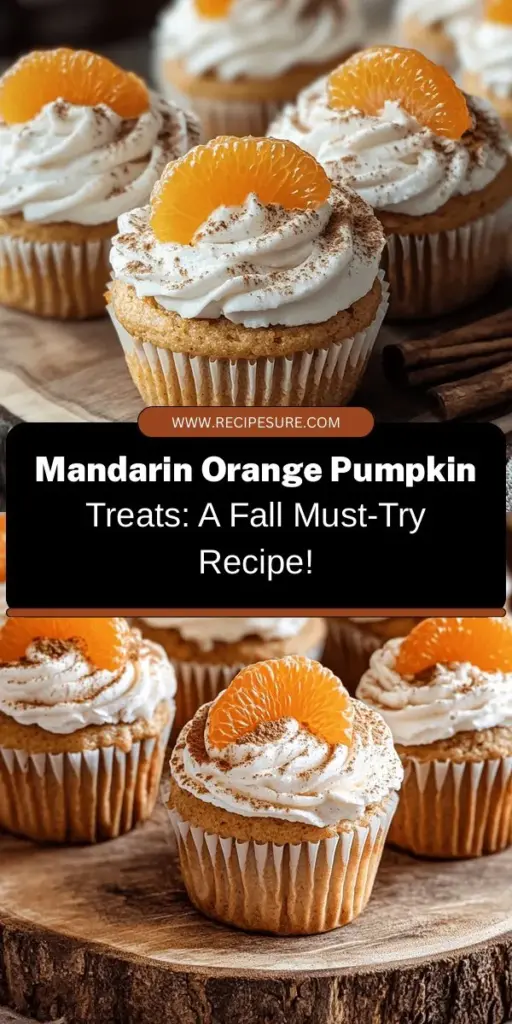 Discover the perfect autumn treat with Mandarin Orange Pumpkin Muffins! This delightful recipe pairs the rich warmth of pumpkin with the zesty sweetness of mandarin oranges, creating a moist and flavorful dessert. Perfect for family gatherings or cozy evenings, these muffins are both comforting and invigorating. Get ready to impress your loved ones! Try them today! #PumpkinMuffins #MandarinOranges #FallBaking #AutumnTreats #HealthyDesserts #BakingJoy #SeasonalFlavors #CozyEats