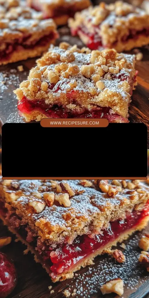 Indulge in the sweetness of Cherry Bliss Bars, a delightful dessert perfect for any occasion! With a buttery crust and luscious cherry filling, these bars combine rich flavors and textures that will leave everyone wanting more. Easy to make and adaptable with your favorite fruits, they're ideal for gatherings or a cozy treat at home. Create lasting memories with this summer-inspired recipe! #CherryBlissBars #Dessert #Baking #SummerTreats #HomemadeGoodness #YummyDesserts