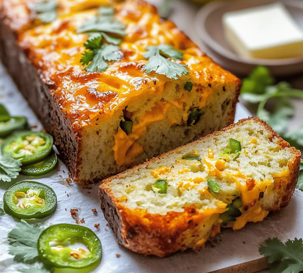 Discover the joy of baking with this delightful Jalapeno Cheddar Cheese Delight Bread recipe. Combining the rich flavors of sharp cheddar cheese and spicy jalapeños, this homemade bread is not only a treat for the taste buds but also a wonderful addition to any meal. Whether you're serving it as a side dish, using it for sandwiches, or enjoying it fresh out of the oven, this recipe offers a delicious twist on traditional bread.
