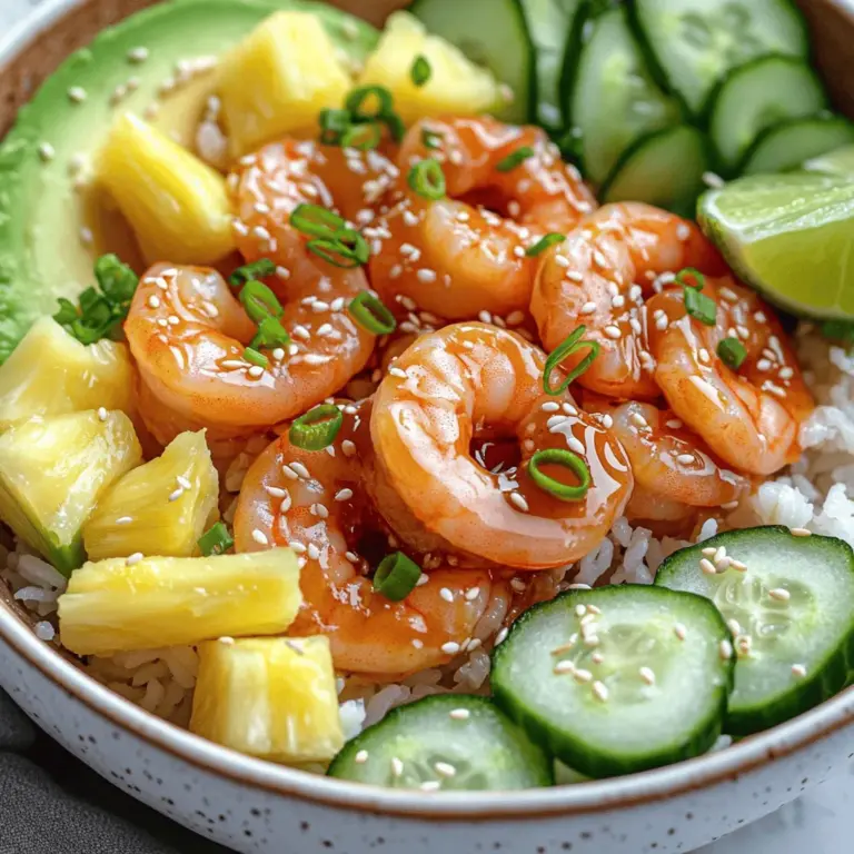 For a tasty shrimp poke bowl, you need fresh shrimp, sushi rice, and vibrant toppings. The shrimp is the star of the dish. Choose fresh or high-quality frozen shrimp. I use peeled and deveined shrimp for ease.