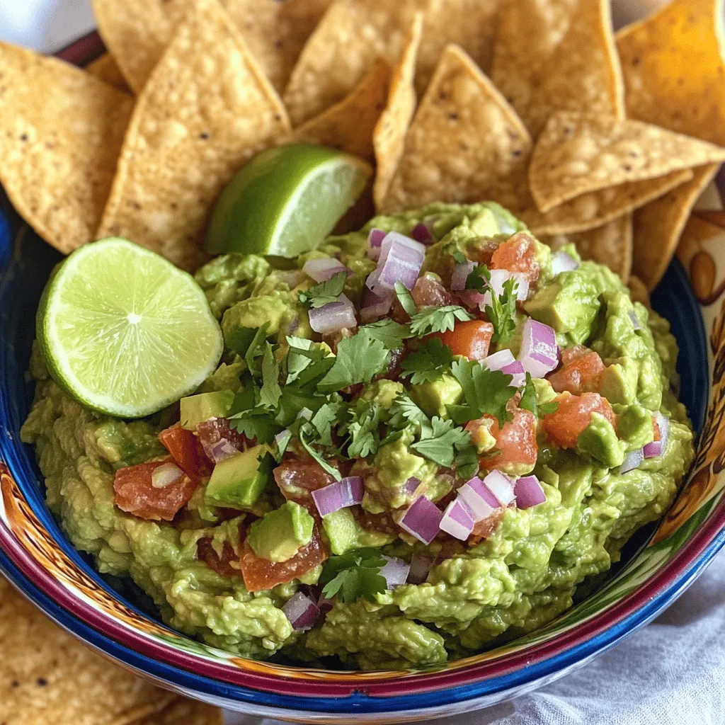 To make the best homemade adobo guacamole, you need fresh and quality ingredients. The traditional guacamole ingredients start with ripe avocados. You want three ripe avocados for a creamy texture. I like to use Hass avocados. They have great flavor and a smooth texture.