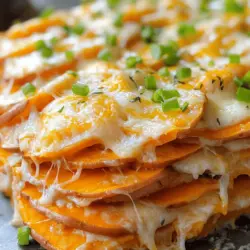 Scalloped Sweet Potatoes Delight is a dish that embodies the essence of comfort food. With its layers of tender sweet potatoes enveloped in a rich, creamy sauce and topped with melty cheese, this recipe is a feast for both the eyes and the palate. It’s not just a side dish; it’s a centerpiece that invites family and friends to gather around the table. The appeal of scalloped sweet potatoes lies not only in their deliciousness but also in their versatility, making them suitable for a variety of occasions—from holiday feasts to casual family dinners.