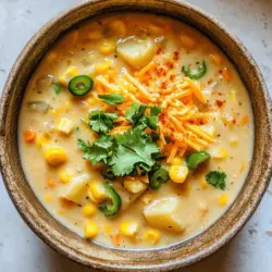 Chowder is one of those beloved comfort foods that warms the soul with every spoonful. Its creamy, hearty texture and rich flavors make it a favorite for many, especially during cooler months. Traditional chowders often feature a variety of ingredients, but they all share one thing in common—a deep, satisfying flavor profile that beckons for more. As culinary enthusiasts continue to experiment with flavors and textures, innovative recipes are emerging to elevate this classic dish. One such recipe is Jalapeño Popper Corn Chowder, which combines the sweetness of corn with the spicy kick of jalapeños, creating a delightful twist on a traditional favorite.