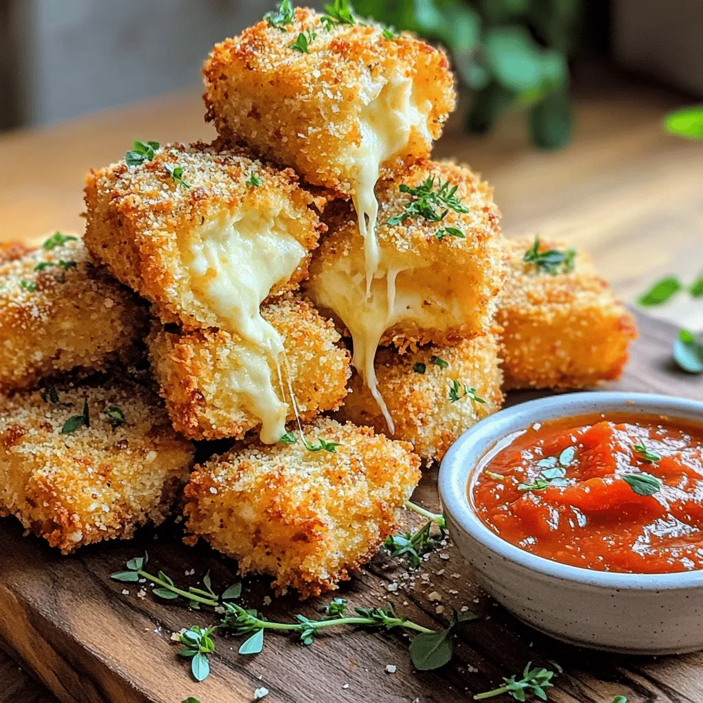 Cheesy Parmesan mozzarella bites are delightful snacks that pack a cheesy punch. You can enjoy them as appetizers, party snacks, or a quick treat. They are small, crispy balls filled with gooey cheese. When you bite in, the cheese melts in your mouth, creating a warm, comforting feeling.