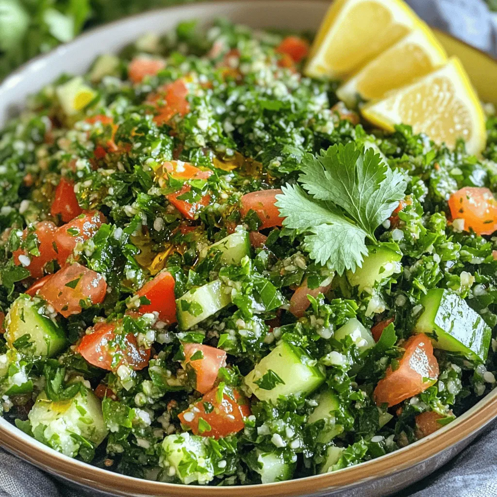 To make the best tabbouleh with cilantro, you need fresh and healthy ingredients. The main grain used is bulgur wheat. I prefer fine or medium bulgur for a light texture. You will need one cup of bulgur.