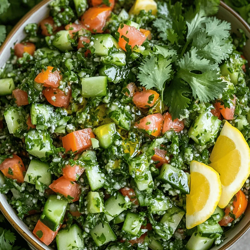 To make the best tabbouleh with cilantro, you need fresh and healthy ingredients. The main grain used is bulgur wheat. I prefer fine or medium bulgur for a light texture. You will need one cup of bulgur.