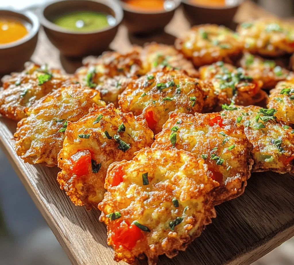 Tomato Fritters Delight is an irresistible culinary creation that captures the essence of fresh, ripe tomatoes in every bite. This versatile dish serves as an excellent option whether you're seeking appetizers, snacks, or a light meal. The appeal of this recipe lies not only in its vibrant flavors but also in its simplicity and ease of preparation. Imagine biting into a crispy fritter that bursts with the juicy goodness of tomatoes and is infused with aromatic herbs and spices. This delightful dish encourages home cooks to embrace the joy of cooking with seasonal produce, making it a must-try for anyone who appreciates the bounty of fresh ingredients.