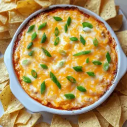 Chili cheese dip is a favorite snack at gatherings. To make the best dip, you need key chili cheese dip ingredients. The base of this dish includes a can of chili. You can choose meat or vegetarian chili. Cream cheese adds a creamy texture. Sour cream gives extra smoothness. Cheddar cheese is essential for that cheesy flavor.