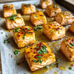 In the world of culinary delights, the combination of sweet and spicy has become a beloved trend. One dish that perfectly encapsulates this harmonious pairing is the Hot Honey Salmon Bites. This recipe not only showcases the delicate, rich flavor of salmon but elevates it with a delightful hot honey glaze that is sure to tantalize your taste buds. Whether you are searching for a quick and satisfying weeknight dinner or an impressive appetizer to serve at your next gathering, these bites are bound to be a hit.