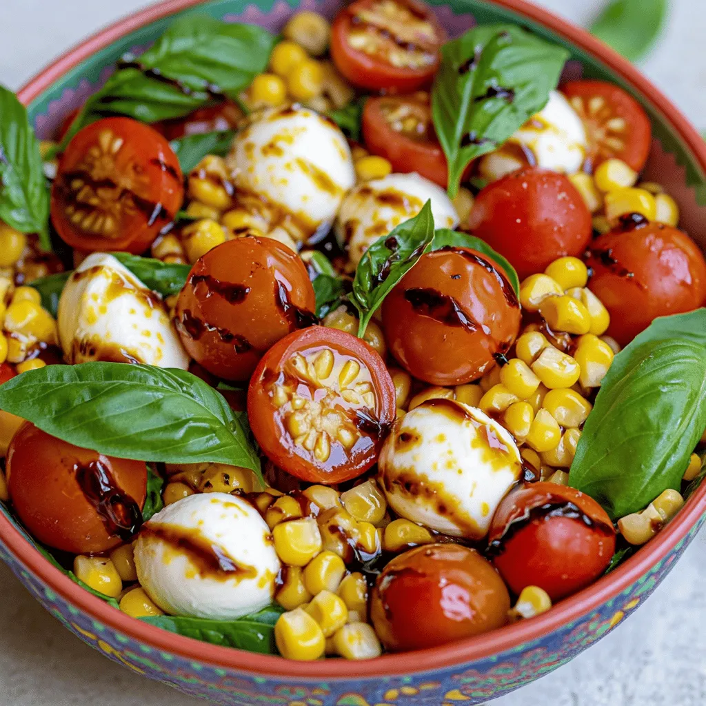 As summer approaches, our cravings shift towards vibrant, fresh dishes that celebrate the season's bounty. One such dish that perfectly encapsulates the essence of summer is Caprese Corn Salad. This delightful salad harmoniously combines sweet corn, juicy tomatoes, creamy mozzarella, and fragrant basil, creating a medley of flavors and textures that dance on your palate. Whether you're hosting a picnic, grilling at a barbecue, or enjoying a family dinner, this Caprese Corn Salad is versatile and easy to prepare, making it an ideal addition to any summer spread.