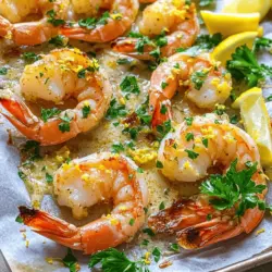 The oven baked shrimp recipe needs just a few key ingredients to shine.