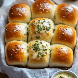 The allure of homemade bread is undeniable, and nothing quite compares to the warm, fragrant aroma of freshly baked Rosemary Dinner Rolls with Garlic Butter wafting through your kitchen. These soft and fluffy rolls are not only a delightful addition to any meal but also a perfect way to impress family and friends with your baking skills. With a golden crust and a tender interior infused with the earthy flavor of rosemary, these rolls elevate any dining experience, whether it’s a cozy family dinner or a festive gathering.