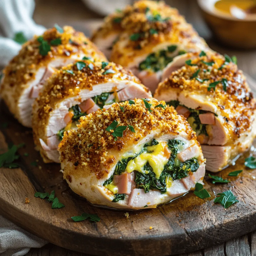 Are you looking for a delicious and impressive dish that is perfect for family dinners, special occasions, or even a cozy weeknight meal? Look no further than Ham & Cheese Stuffed Chicken Delight. This flavorful recipe combines tender chicken breasts filled with savory deli ham, creamy Swiss cheese, and nutritious fresh spinach, making it a well-rounded meal that is sure to please everyone at the table.