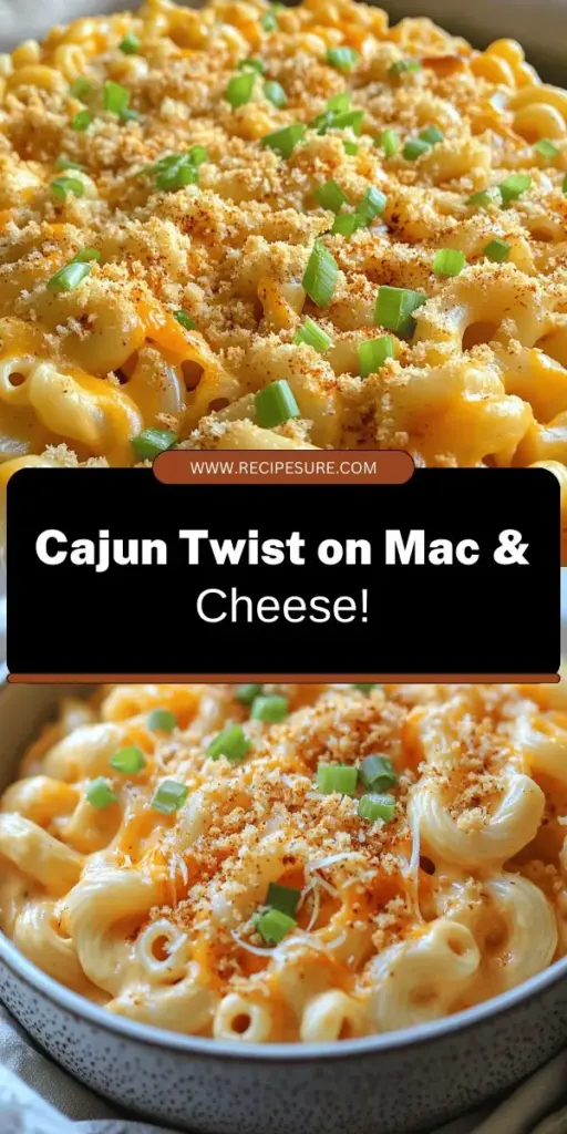 Discover the perfect blend of comfort and spice with this Spicy Cajun Mac and Cheese recipe! This creamy dish combines the irresistible flavors of traditional mac and cheese with zesty Cajun seasoning, creating a mouthwatering experience that will impress any crowd. Whether you’re hosting a gathering or enjoying a cozy night in, this recipe is sure to elevate your meal. Click through to explore all the delicious details and bring a kick to your dinner table!