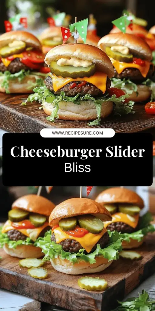 If you're in search of a fun snack idea, look no further than cheeseburger sliders! These delightful bite-sized treats are loaded with the classic cheeseburger flavor, yet easy to prepare and share at any gathering. Discover essential ingredients, preparation tips, and creative variations that will wow your guests. Click through to explore the delicious world of cheeseburger sliders and make your next party a hit!