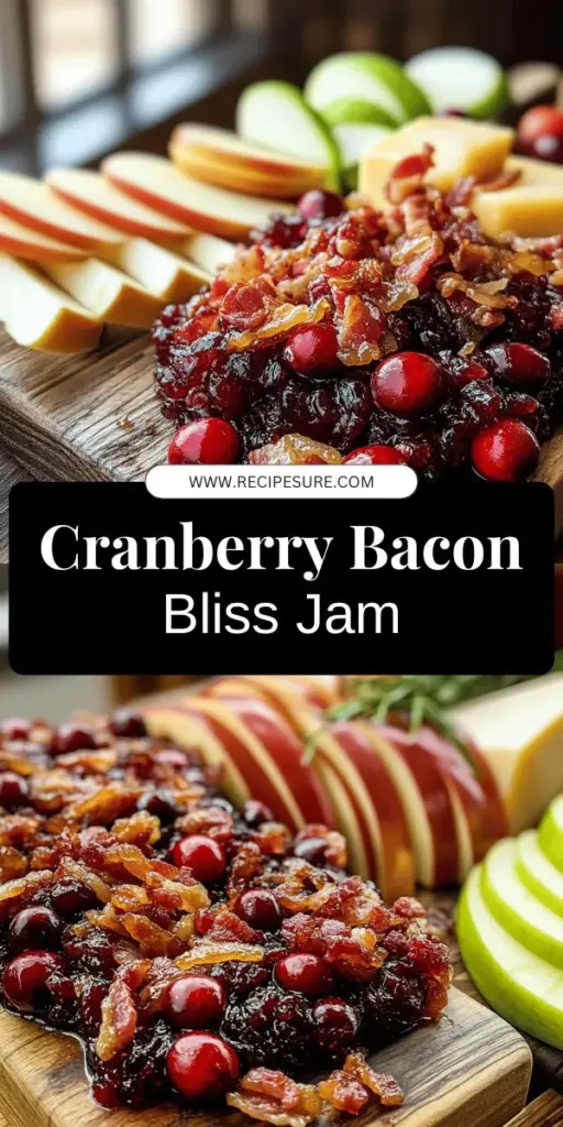 Discover the delicious world of cranberry bacon jam with this easy recipe! This unique spread perfectly balances the tartness of fresh cranberries with the savory richness of bacon, making it an ideal addition to charcuterie boards, brunches, and even as a glaze for meats. Elevate your culinary game and impress your guests with this delightful treat. Click through to explore the full recipe and learn tips to make your cranberry bacon jam a standout!