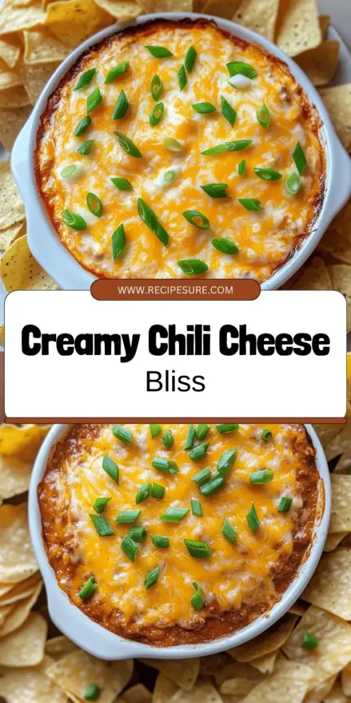 Impress your guests with a creamy and flavorful chili cheese dip that's perfect for any party! This easy recipe combines essential ingredients like chili, cream cheese, and cheddar for a delicious snack that everyone will love. Learn how to customize it for dietary preferences and discover great serving ideas. Ready to elevate your gathering? Click through to explore the full recipe now and start creating your own cheesy delight!