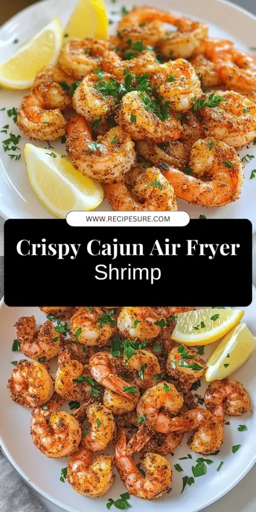 Discover the joy of cooking with Air Fryer Cajun Shrimp, a quick and flavorful delight that brings the bold tastes of Cajun cuisine to your table in no time. This recipe is perfect for busy weeknights, combining the health benefits of air frying with the spicy, zesty flavors of traditional Cajun cooking. Ready to impress your taste buds? Click through to explore the full recipe and elevate your meals with this simple yet delicious dish!
