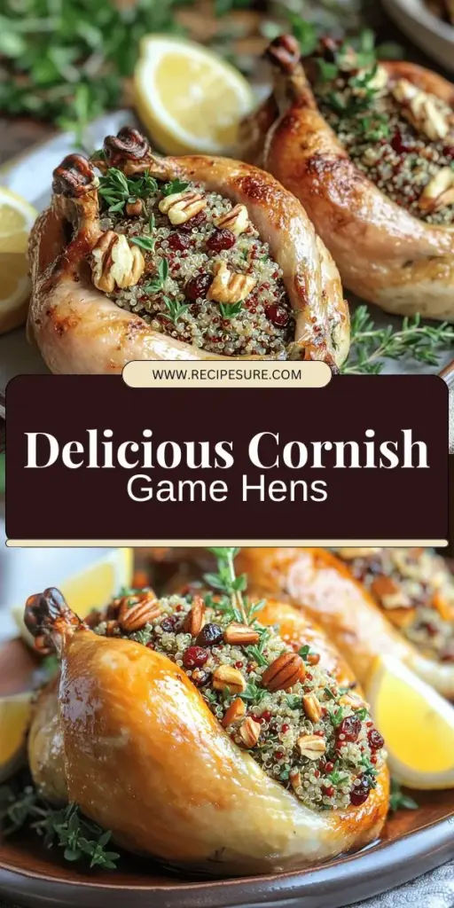 Discover the delicious world of Cornish game hens and elevate your cooking with these easy recipes! Perfectly sized for individual servings, these small birds offer rich flavor and tender meat, making them ideal for any occasion. From oven roasting to grilling and creative stuffing ideas, you’ll find the best cooking methods and tasty side dish pairings. Ready to impress your guests or create a cozy dinner? Click through to explore all the flavorful recipes!