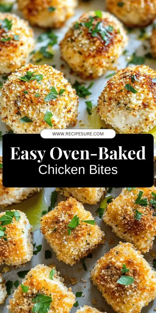 Craving a delicious and easy meal? Try my oven-baked chicken bites recipe! Perfect for weeknight dinners or meal prep, these flavorful bites are crispy on the outside and juicy on the inside. With simple ingredients and quick steps, you can create a dish everyone will love. Discover the tips for the perfect coating and tasty dipping sauces. Click through to explore this easy recipe and elevate your cooking game today!