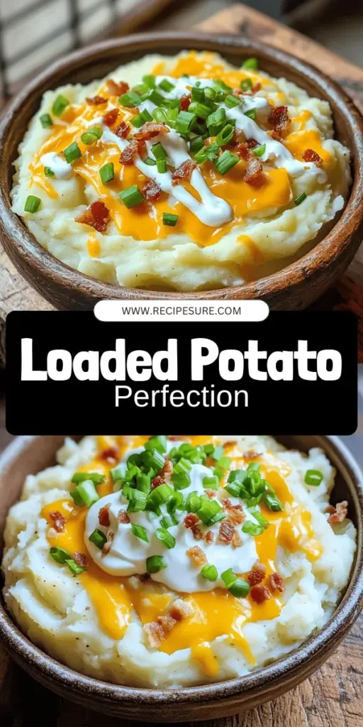 Elevate your comfort food game with this Loaded Mashed Potato Bliss recipe! Discover how to transform ordinary mashed potatoes into an indulgent dish packed with rich cheese, crispy bacon, and fresh green onions that will leave everyone asking for seconds. Perfect for family gatherings or cozy dinners, this recipe is a must-try. Click through to explore the simple steps and tips for achieving creamy, flavorful mashed potatoes that everyone will love!